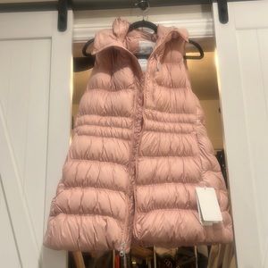 North Face down Vest w/ hood XL